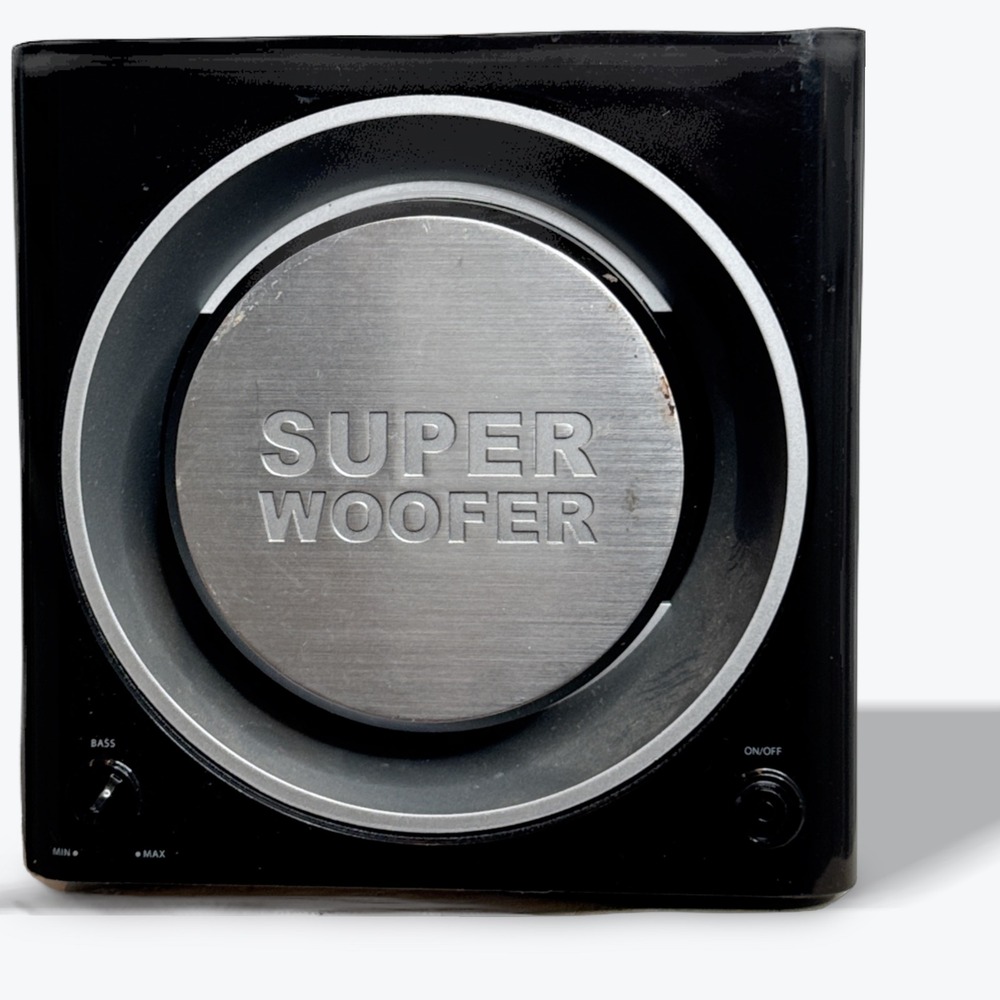 iLuv i7500BLK Subwoofer Only Micro‎ Hi Fi System Super Woofer Tested Works